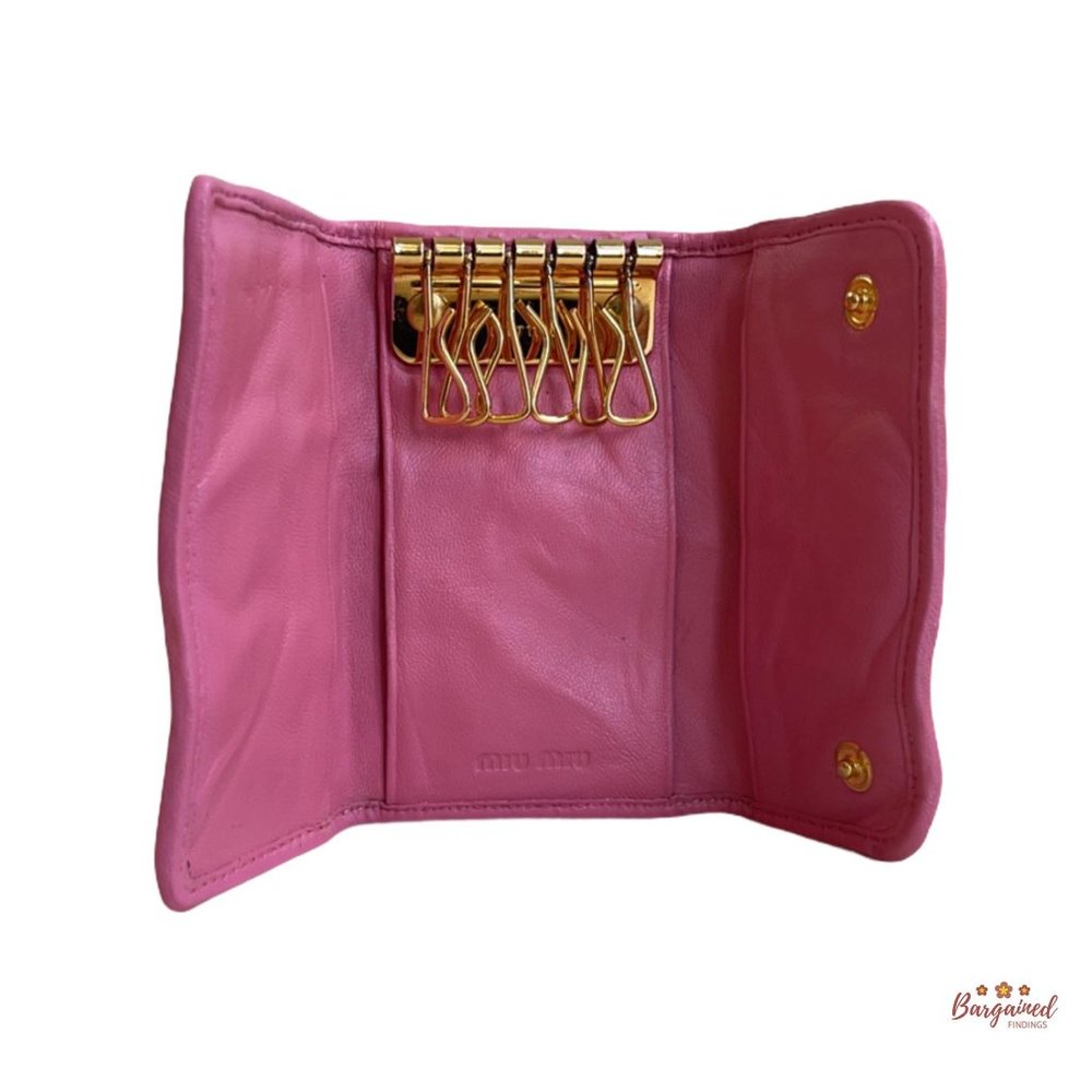 🛑SOLD🛑Authentic MIU MIU  Matalesse Six Hooks Key Holders - Picture 8 of 13